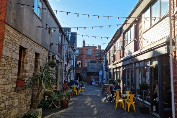 Community cafe at the Loft